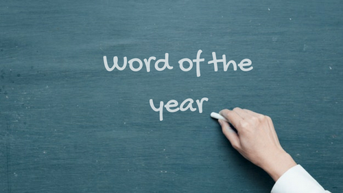 Word of the year for 2018