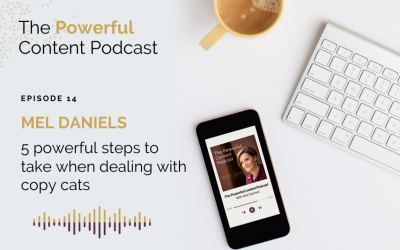 Episode 14 | 5 powerful steps to take when dealing with copy cats