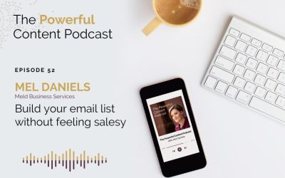 Ep 52 | Build your email list without feeling salesy