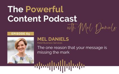 Ep 65 | The one reason that your message is missing the mark
